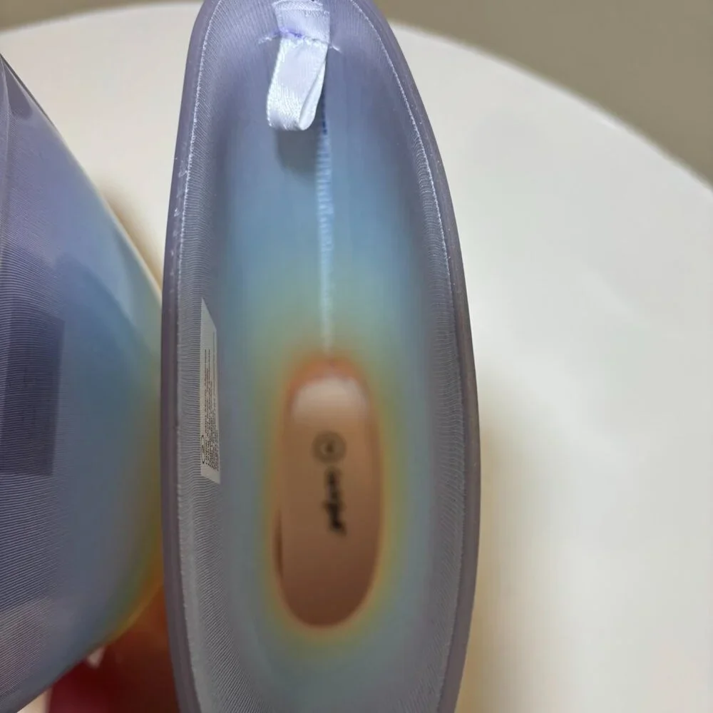 🌈Rainbow Kids Rubber Rainboots Cat & Jack Size 2 - Picture 7 of 8